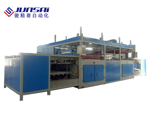 全自動(dòng)雙頭厚片吸塑機